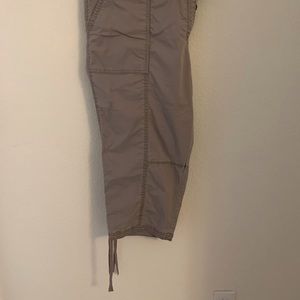 Cropped twill Eileen Fisher pants